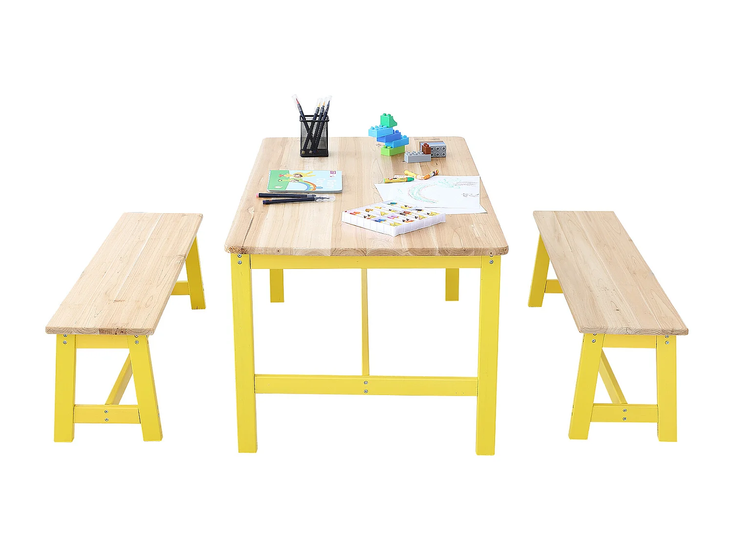 Ensemble de Meuble Table  pour Enfants SucceBuy et 3 Chaises, pour Les Arts et Ll'artisanat