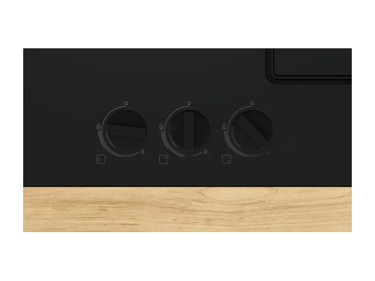 Bosch Table de cuisson gaz 60cm 3 feux 7300w - PNC6B6K30