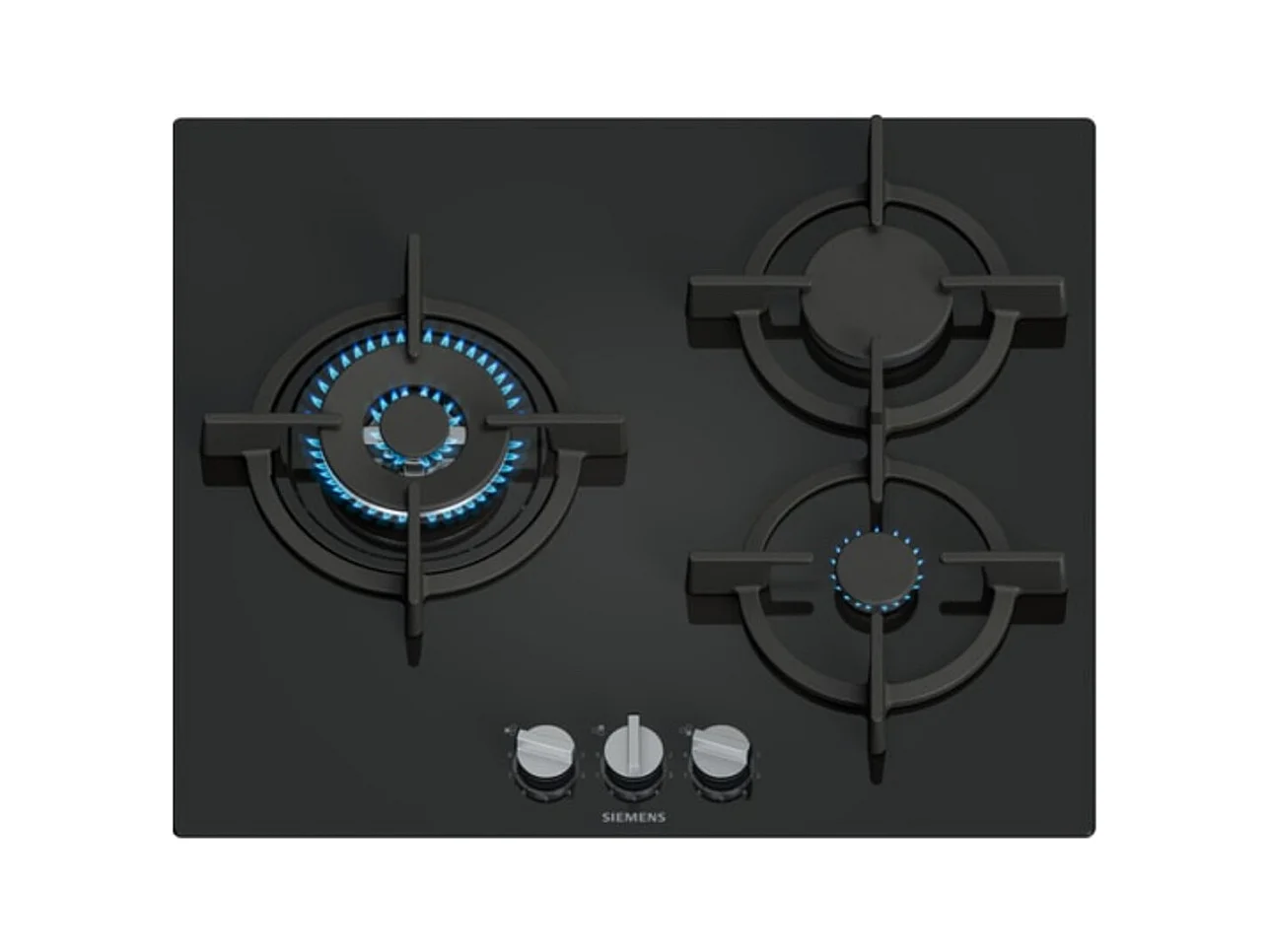 Siemens Table de cuisson gaz 60cm 3 feux 8000w - EP6A6CI10