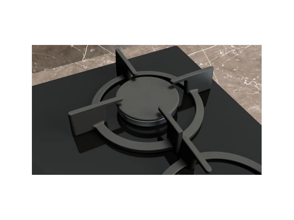 Siemens Table de cuisson gaz 60cm 3 feux 8000w - EP6A6CI10