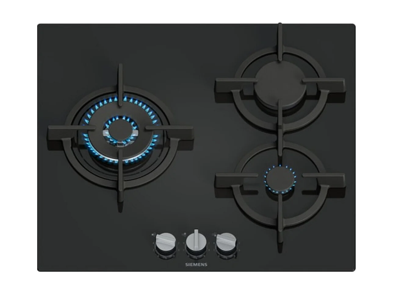Siemens Table de cuisson gaz 60cm 3 feux 8000w - EP6A6CI10