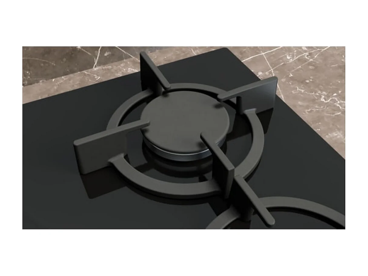 Siemens Table de cuisson gaz 60cm 3 feux 8000w - EP6A6CI10