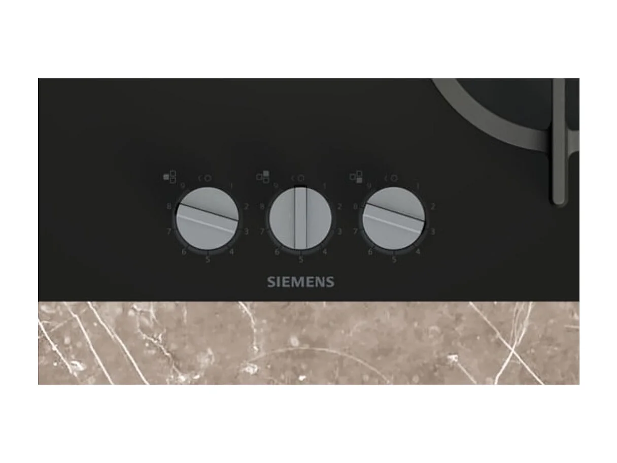 Siemens Table de cuisson gaz 60cm 3 feux 8000w - EP6A6CI10