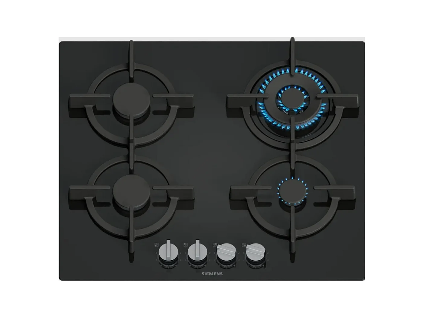 Siemens Table de cuisson gaz 60cm 4 feux 8000w - EP6A6HI10