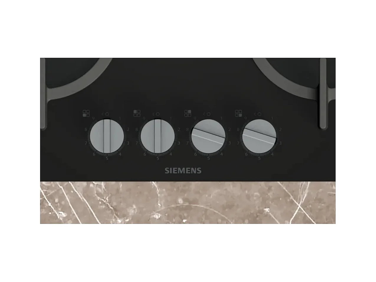 Siemens Table de cuisson gaz 60cm 4 feux 8000w - EP6A6HI10
