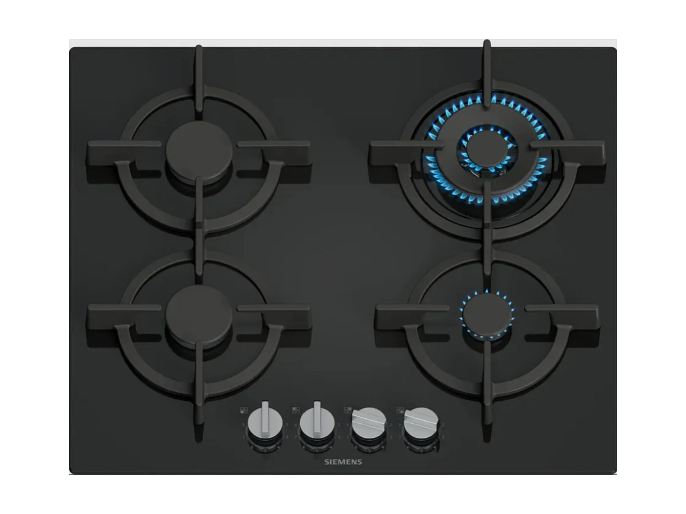 Siemens Table de cuisson gaz 60cm 4 feux 8000w - EP6A6HI10