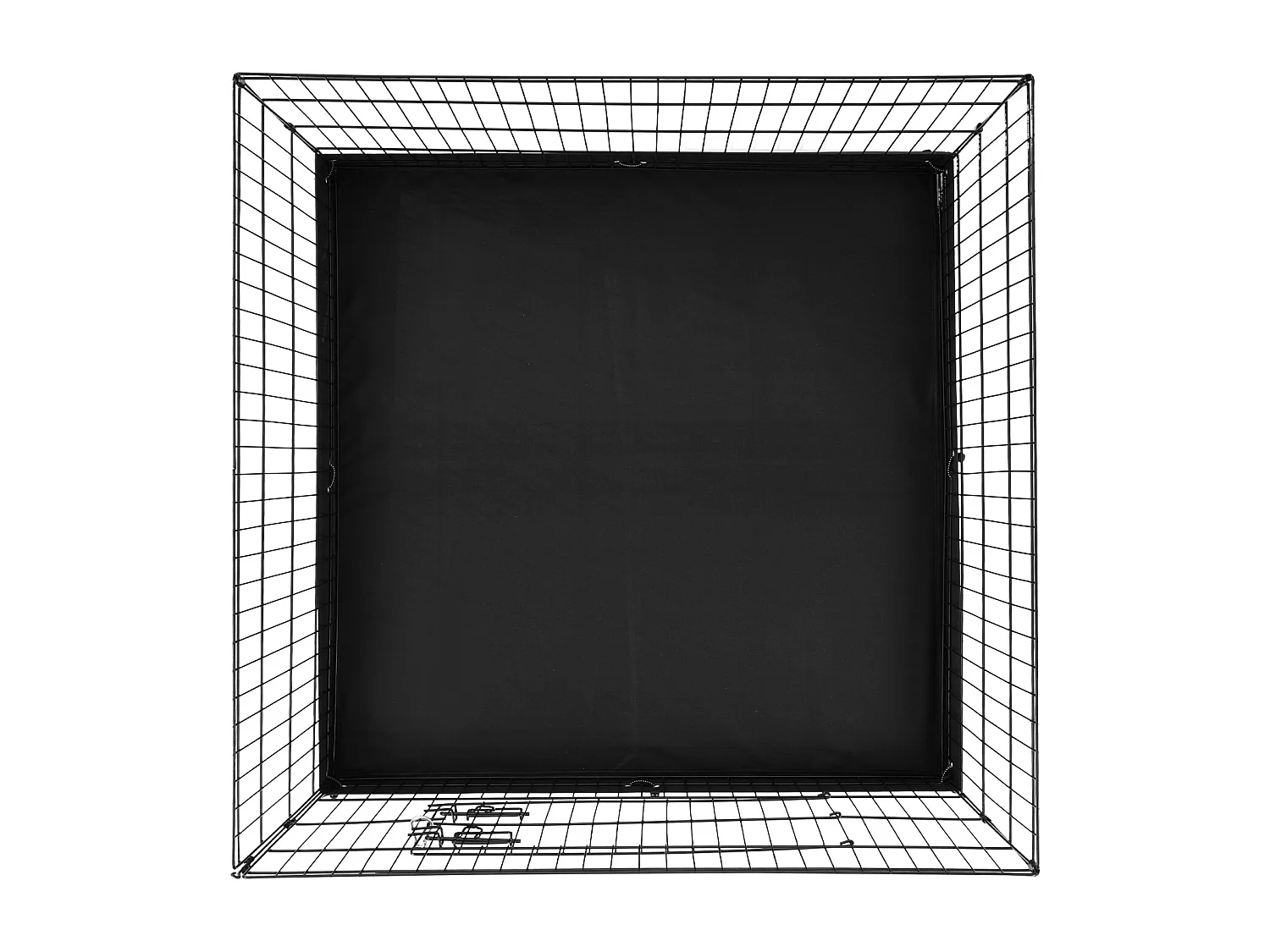 Parc pour Chien SucceBuy Parc pour Chien, Parc d'Exercice Pliable en Métal à 4 Panneaux avec Coussin Inférieur, 91.44 cm