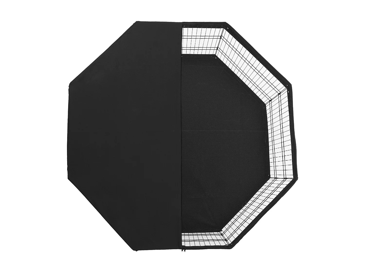 Parco per Cani SucceBuy Box per Cani a 8 Pannelli, Box per Esercizi in Metallo Pieghevole con Copertura Protettiva, Altezza 76.20 cm