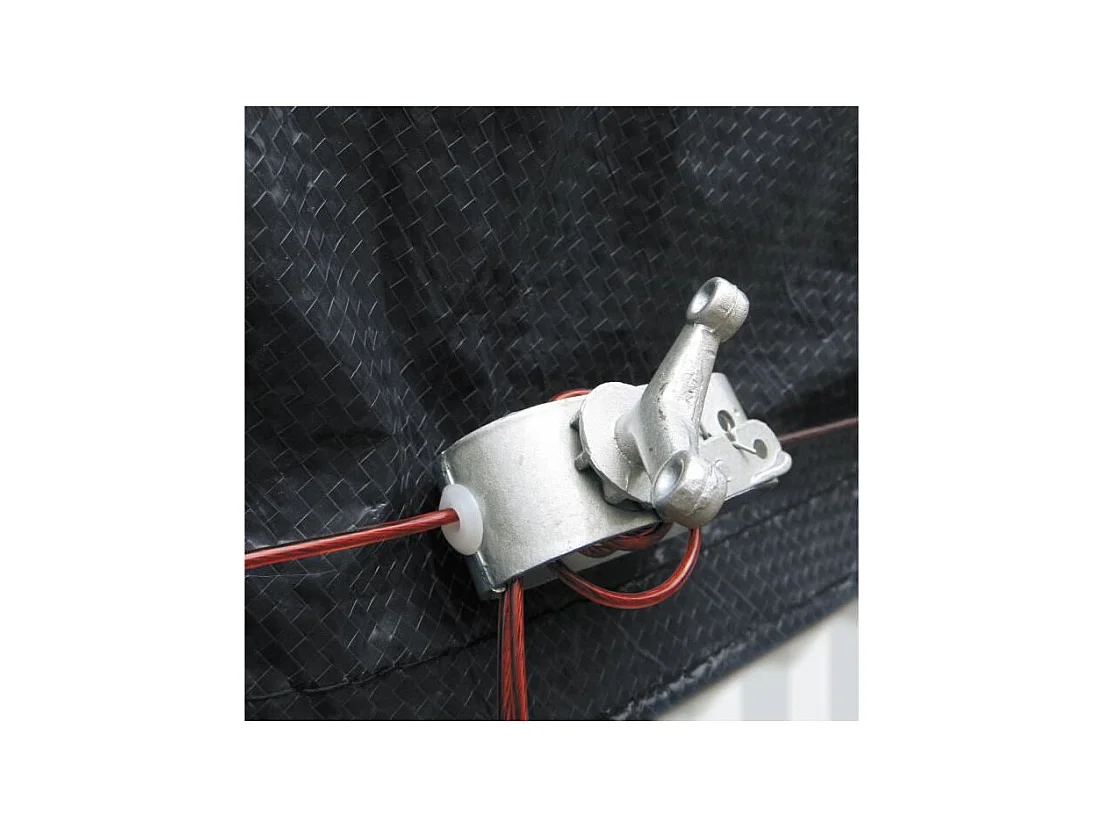 Copertura invernale 120g/m² per piscina ovale in acciaio 7,30 x 3,75m - Gré