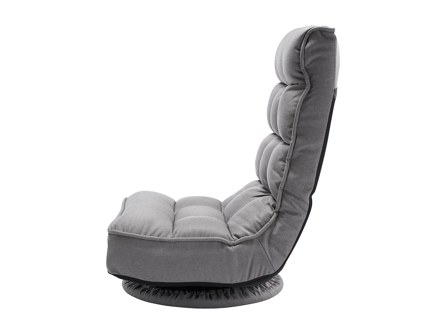 Vloerfauteuil SucceBuy met 4 Regelbare Posities en Inklinable Plegbaar 360° Draaibaar