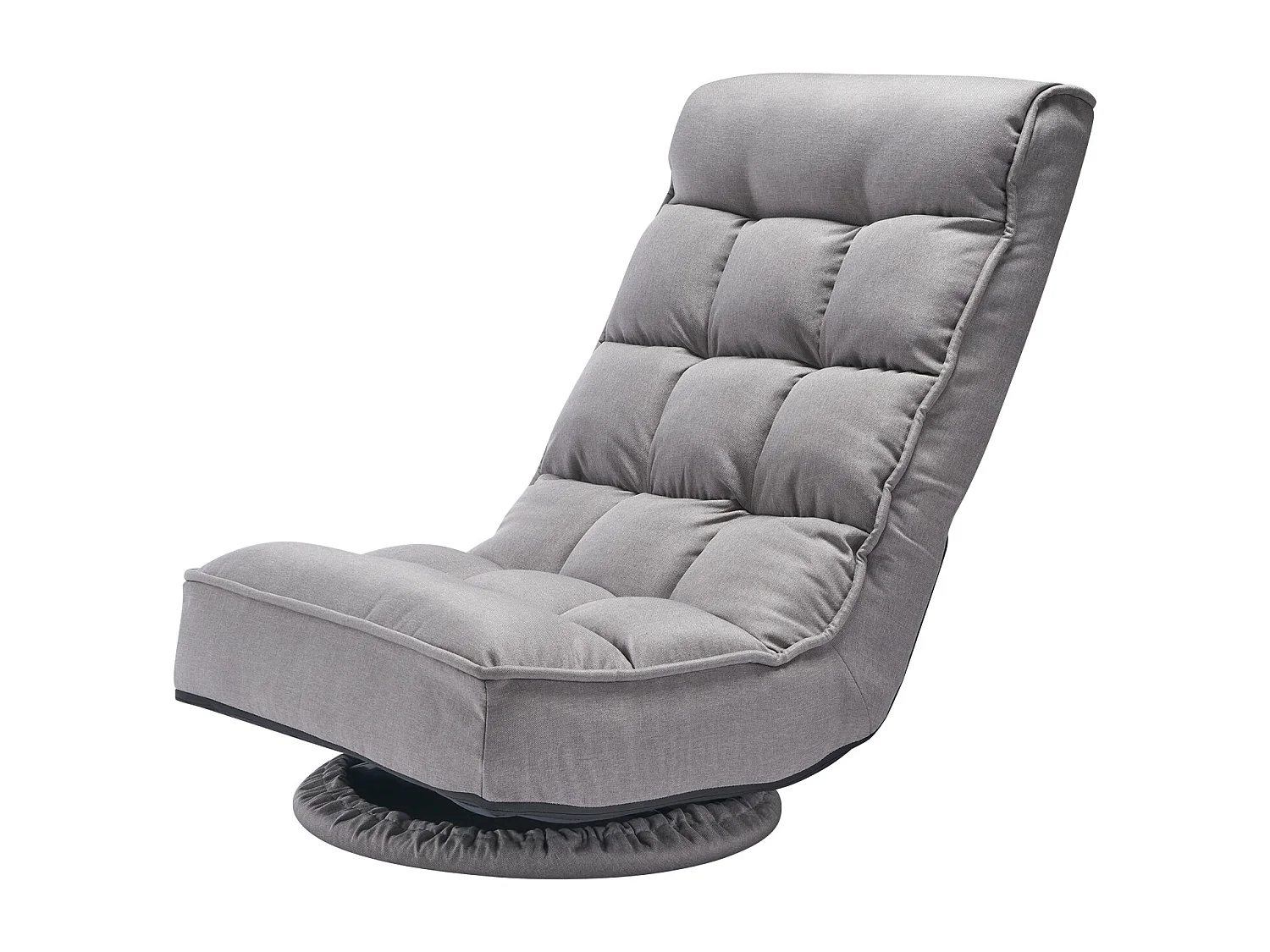 Fauteuil de Sol SucceBuy avec 4 Positions Réglables et Inclinable Pliable Pivotante à 360°