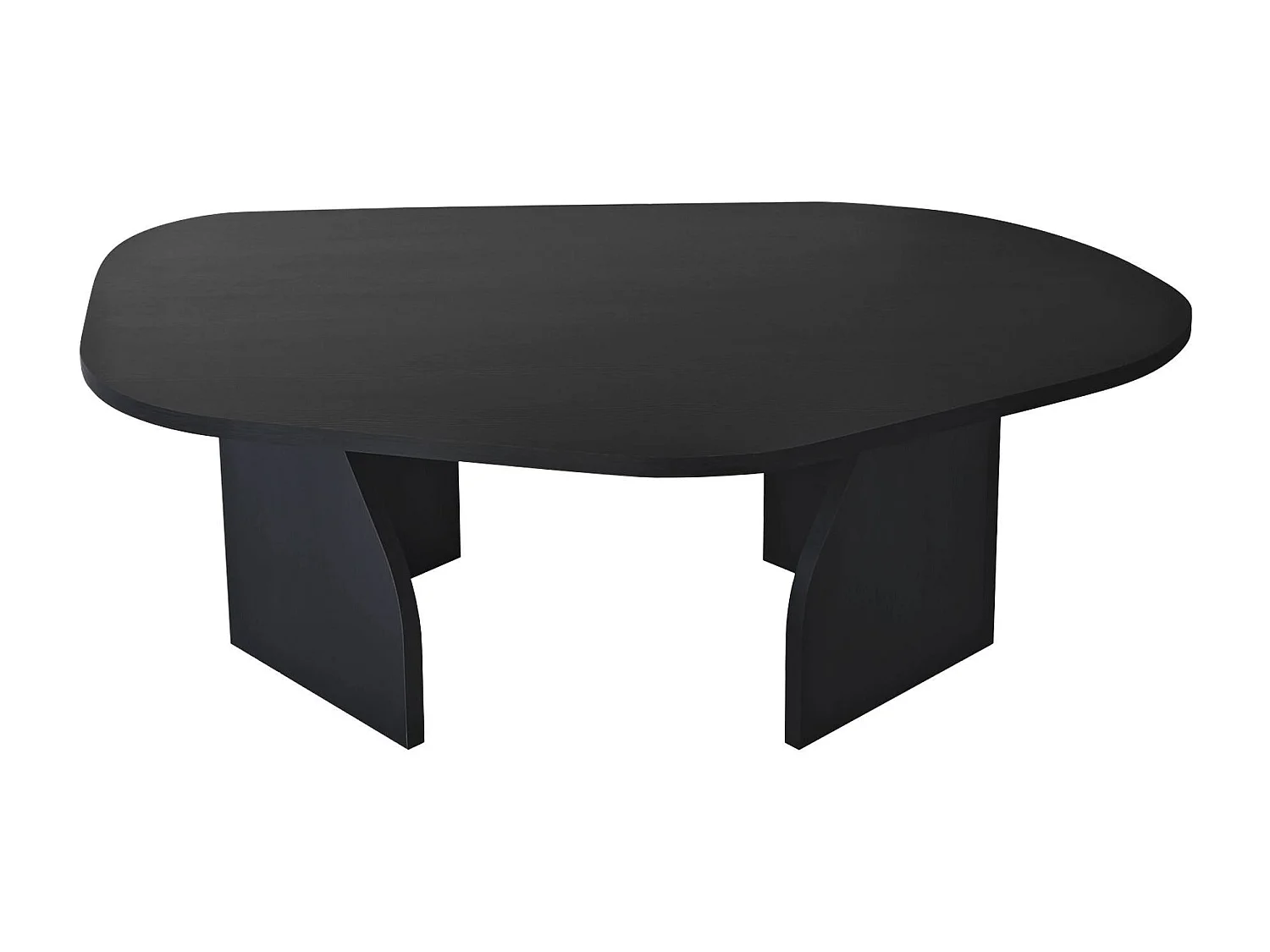 Table basse moderne Jiro L105cm Noir