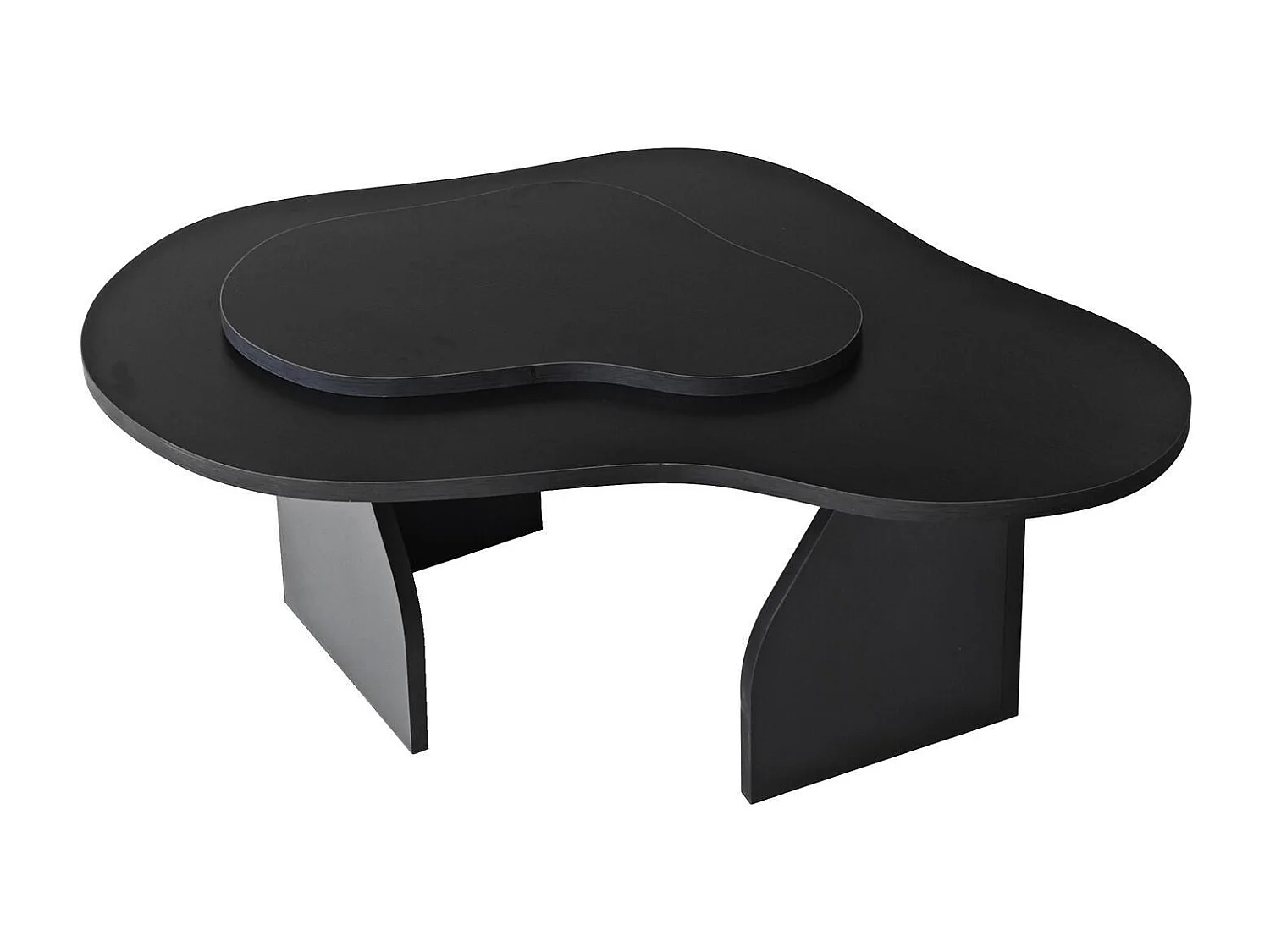 Table basse design Presta L105cm Noir