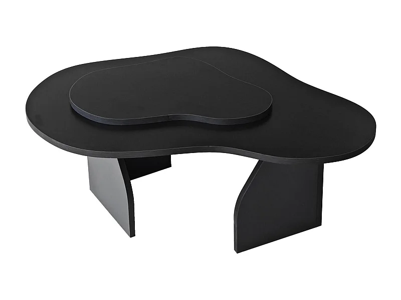 Table basse design Presta L105cm Noir