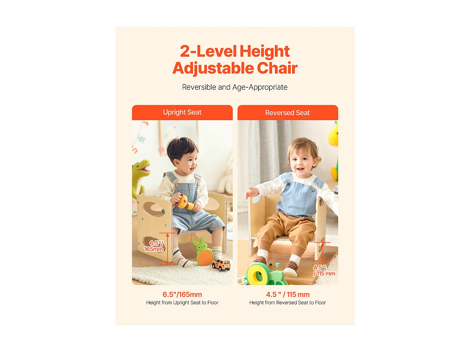 Montessori Bijzettafeltje en Stoeltje SucceBuy, Hout