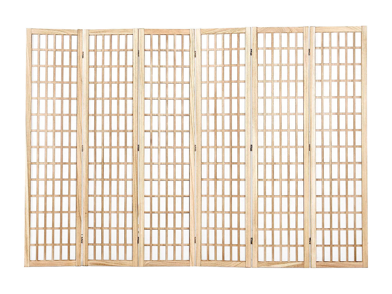 Cloison de Séparation de Pièce Japonaise SucceBuy à 6 Panneaux pour la Séparation de Pièce