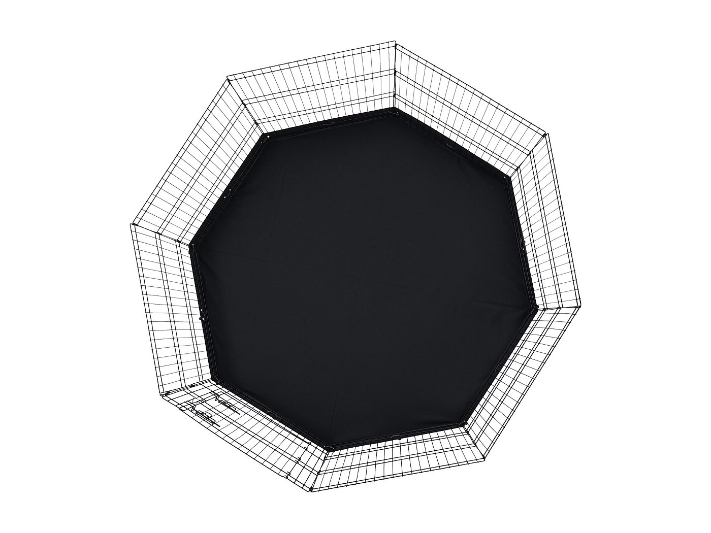 Parc pour Chien SucceBuy Parc pour Chien 8 Panneaux en Métal Pliable ...