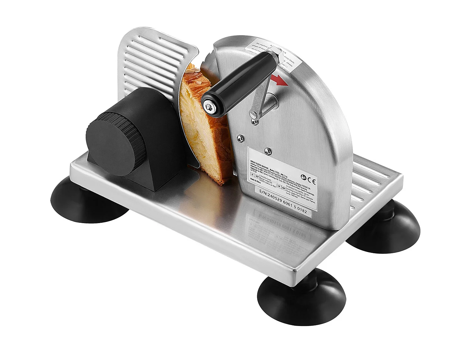 Trancheuse à Fromage, Cuisine, Restaurant, Trancheuse Manuelle SucceBuy 0-15.2 CM, 0 V, Alliage d'Aluminium, Acier Inoxydable, Argent