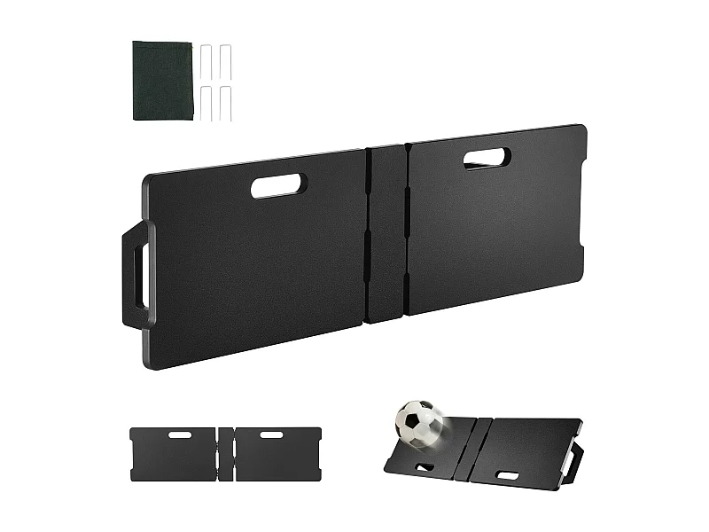 Pannello di Rimbalzo SucceBuy di Calcio 114 CMX33 CM, Muro Portatile con 2 Angoli Regolabili