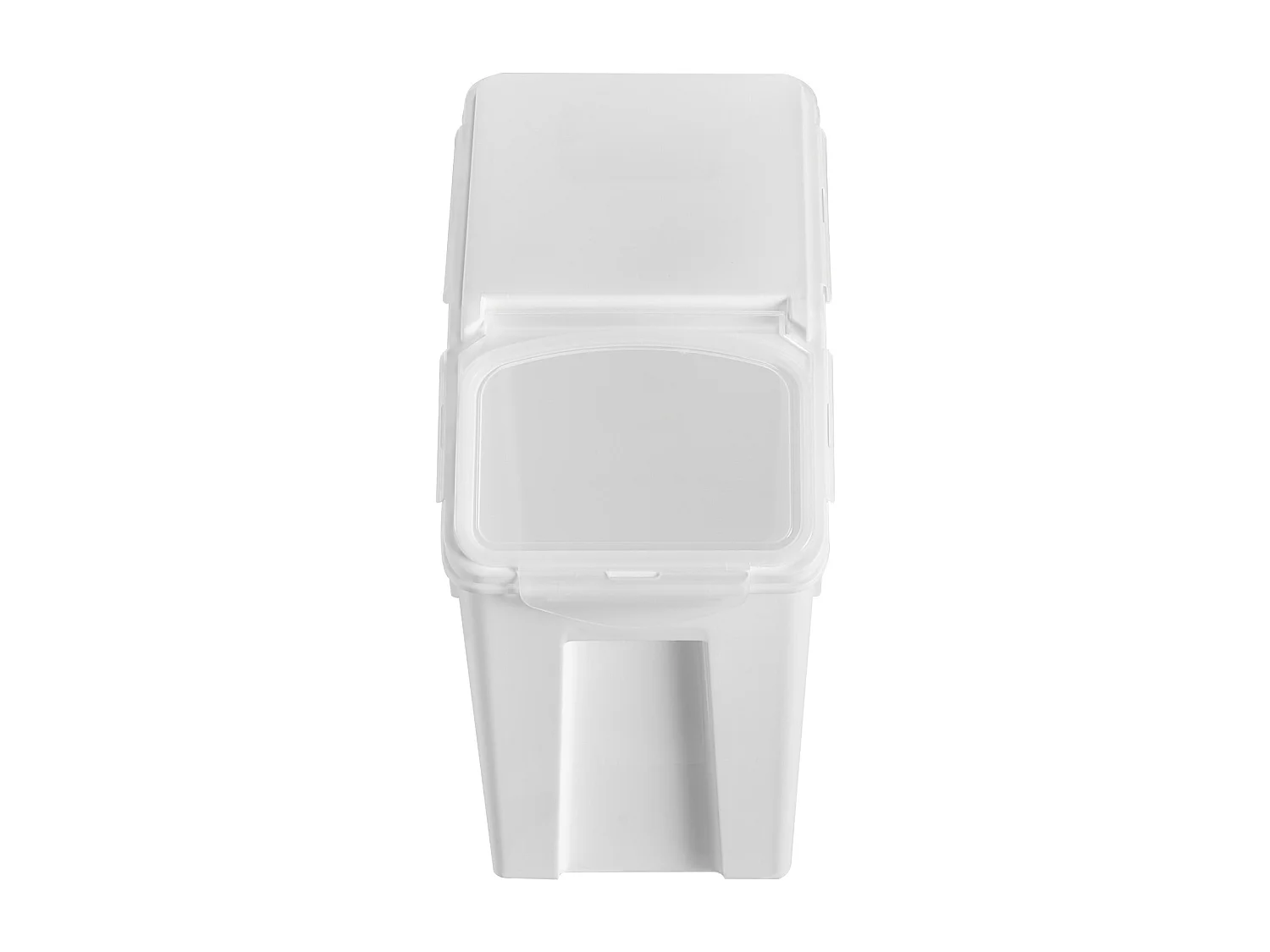 Conteneur SucceBuy Conteneur de Stockage Alimentaire 15Lx2 + 20Lx2 Hermétique avec Roulettes pour Farine