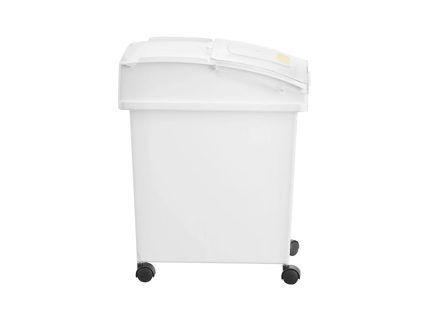 Conteneur SucceBuy Ensemble de Bacs de Stockage d'Ingrédients de 21L, Bacs à Farine sur Roulettes, 3 Pièces