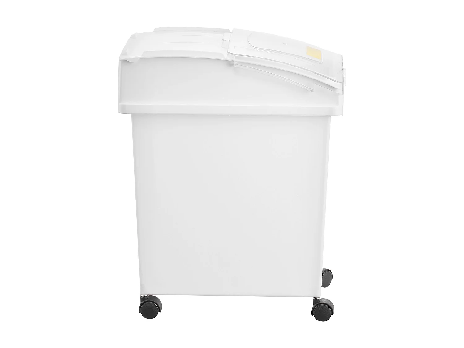 Conteneur SucceBuy Ensemble de Bacs de Stockage d'Ingrédients de 21L, Bacs à Farine sur Roulettes, 3 Pièces