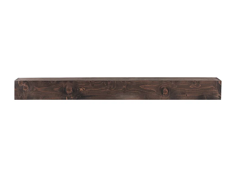 Étagère Flottante Murale en Bois Rustique SucceBuy, 183 cm, Marron Clair, Manteau Cheminée