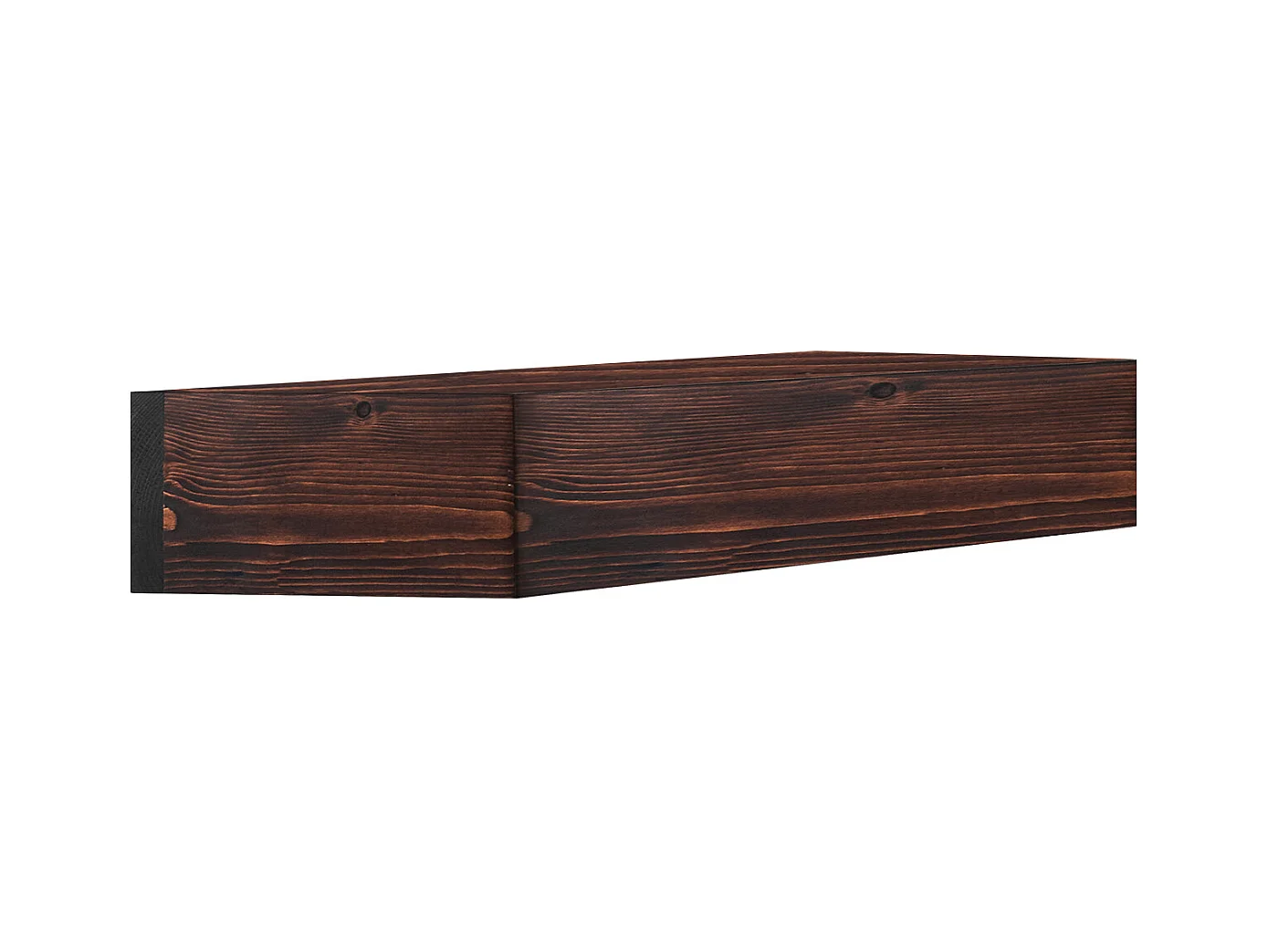 Étagère Flottante Murale en Bois SucceBuy, 122 cm, Marron, Manteau Cheminée