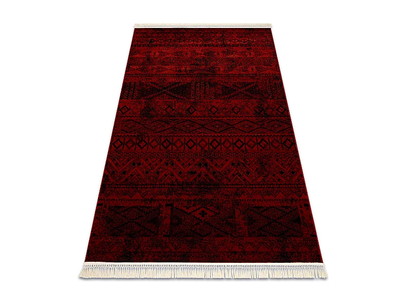 Dywan ORIENT 4722 bordo / czarny Orientalny, z frędzlami  180x270 cm