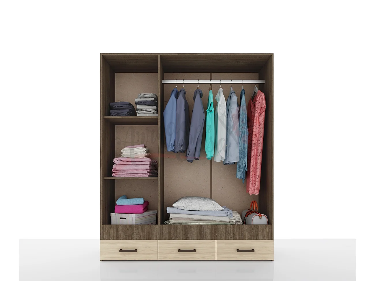 Camera da letto completa beige CDLI7038