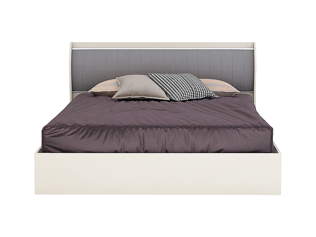 Camera da letto completa con letto contenitore 160x200 cm color Cashmere CMG8