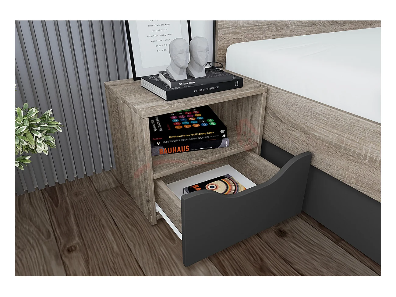 Camera da letto completa rovere CDLI7012