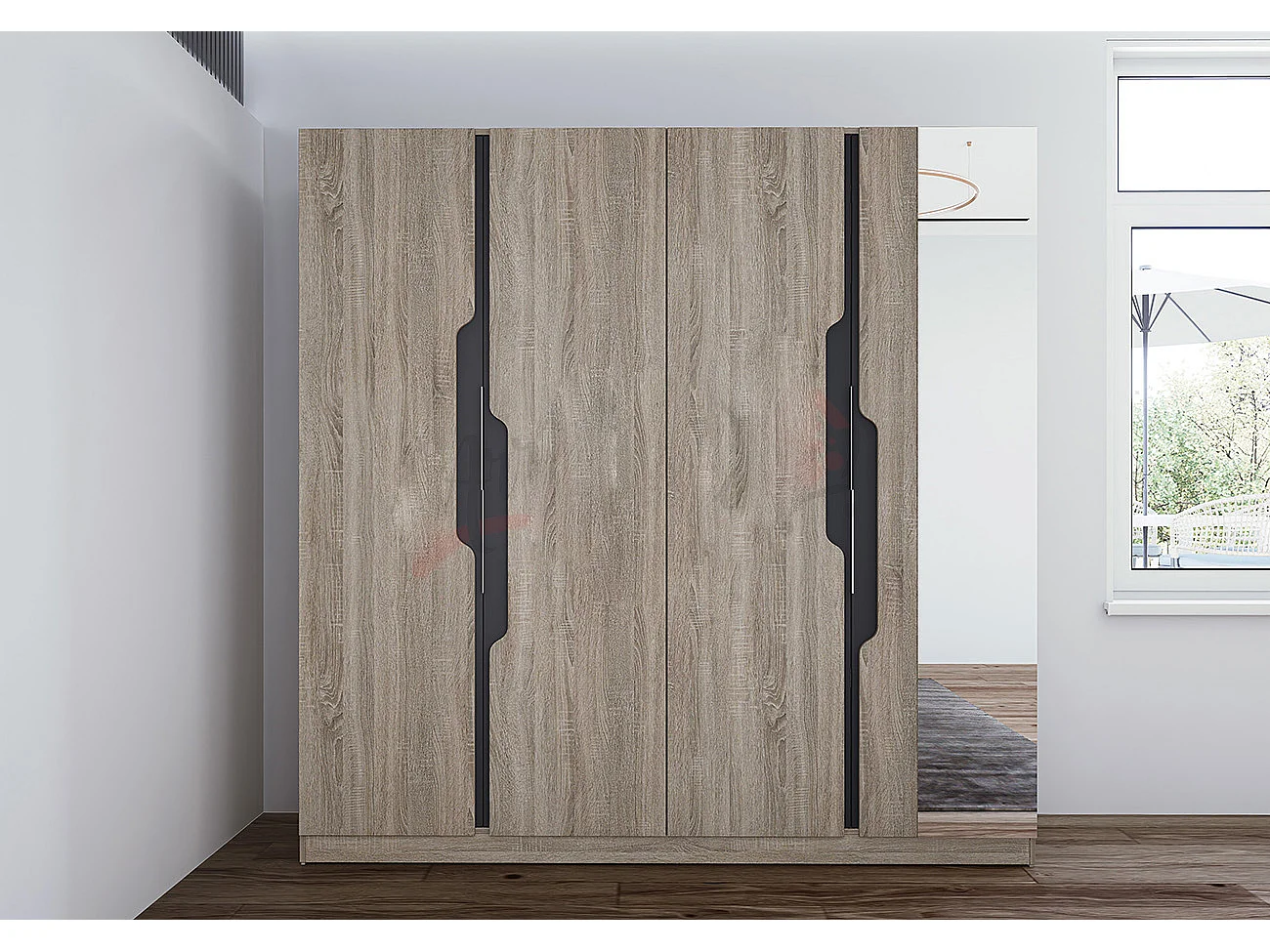 Camera da letto completa rovere CDLI7012