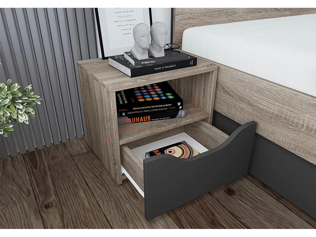 Camera da letto completa rovere CDLI7012