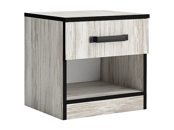 Camera da letto completa moderna bianco legno CMG47