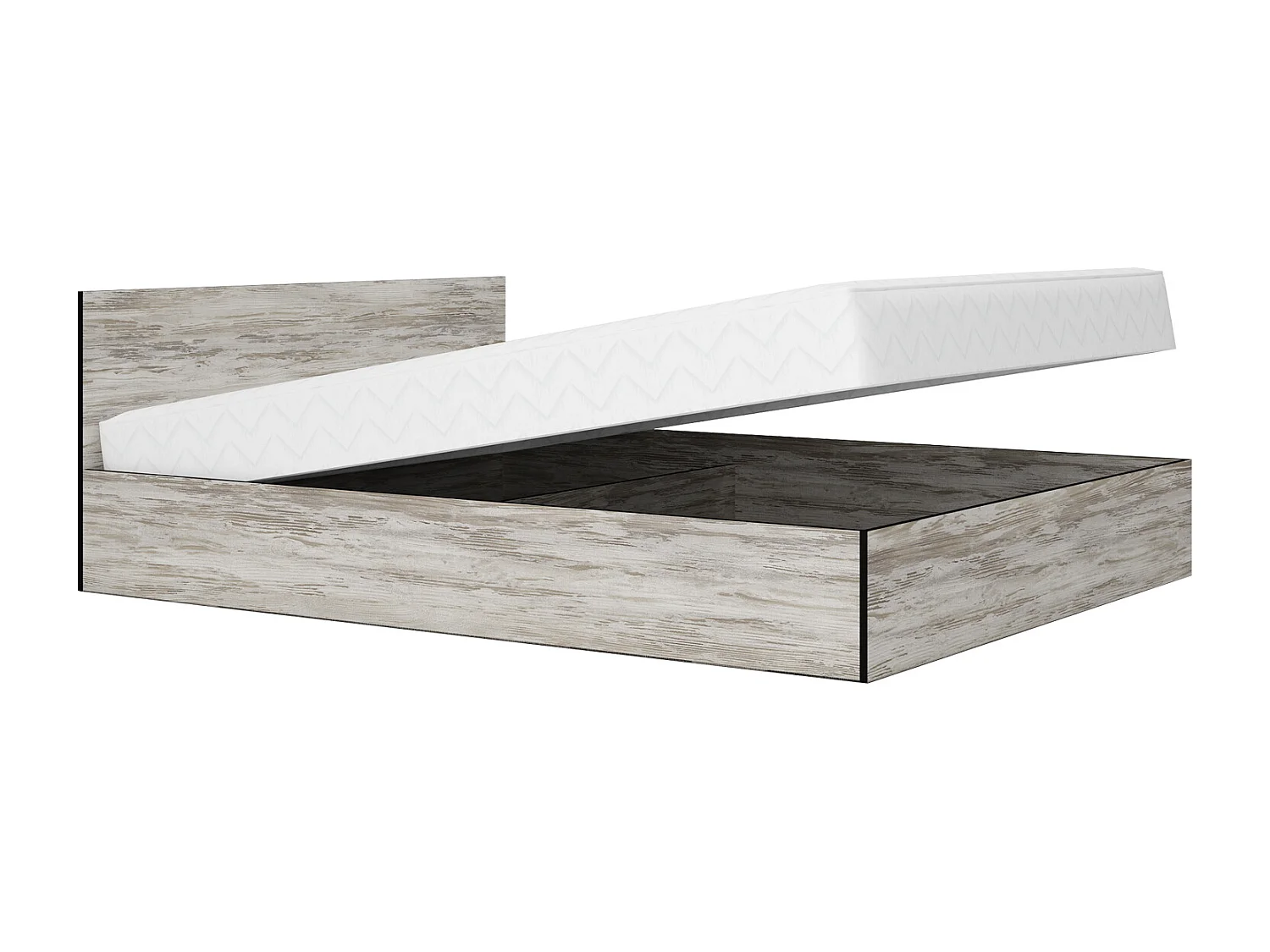 Camera da letto completa moderna bianco legno CMG47