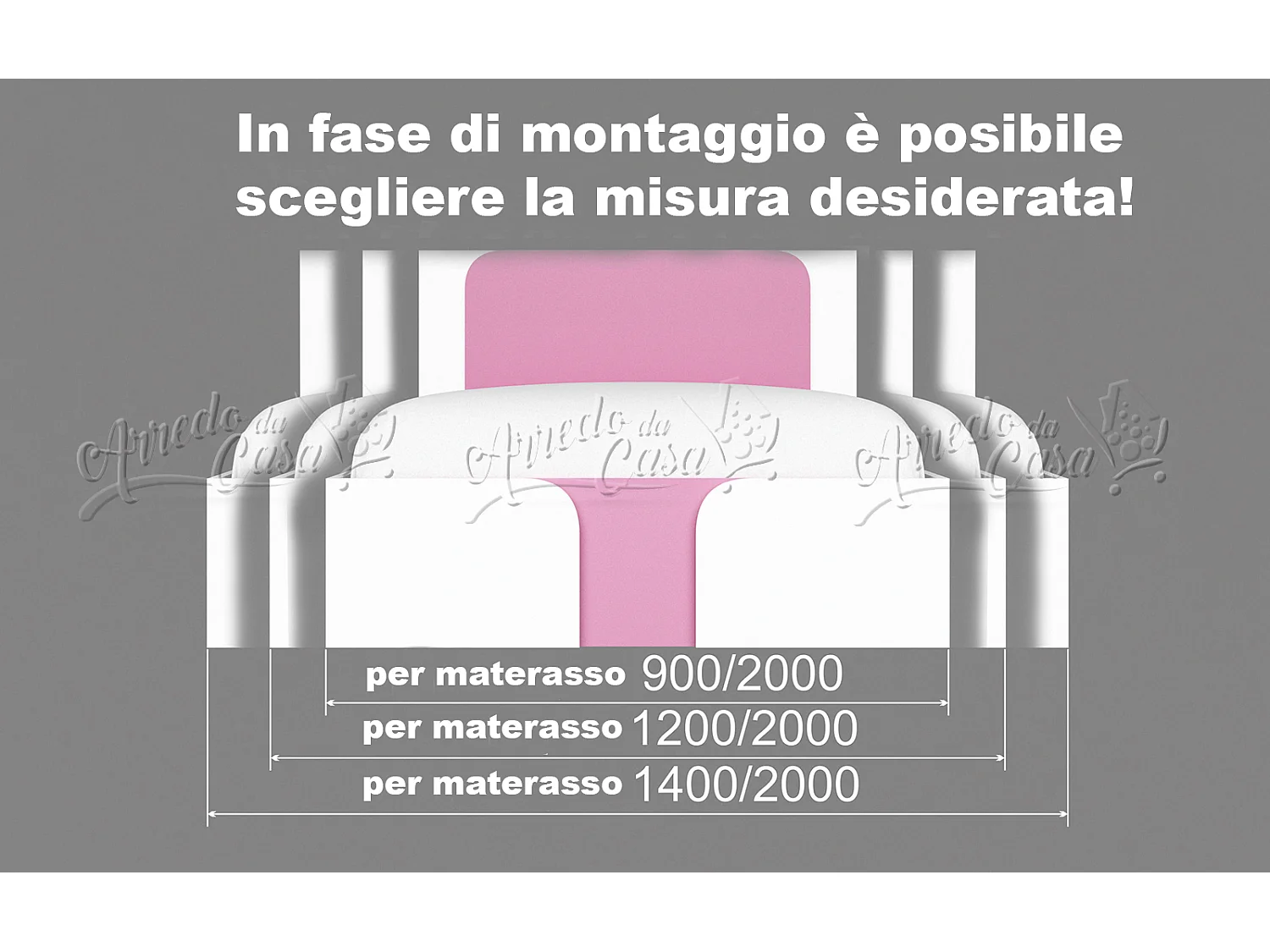 Cameretta completa moderna per ragazzi bianco e blu CCU19