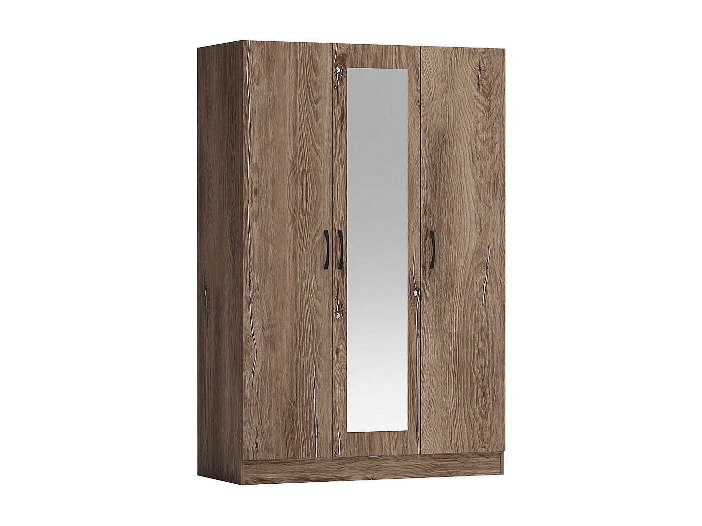 Camera matrimoniale completa con letto 160x200 cm marrone CMG41