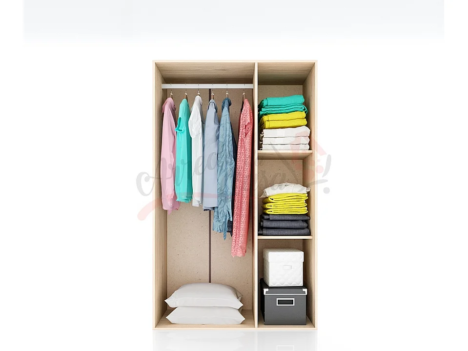 Camera da letto rovere naturale e marrone CDLI24