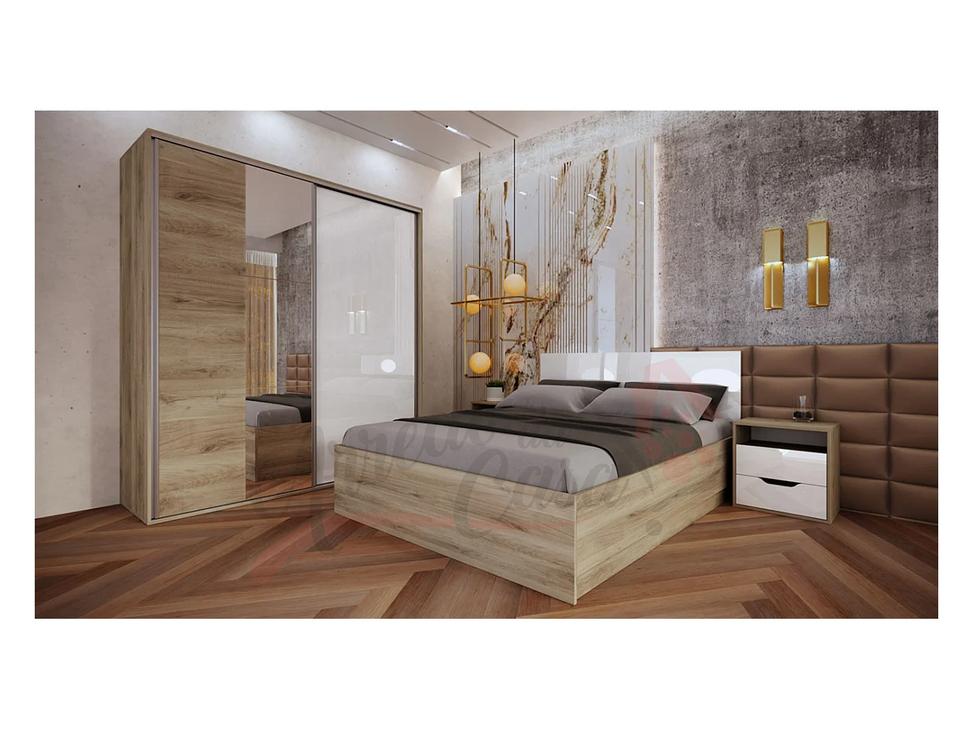 Camera da letto completa classica CDLI7