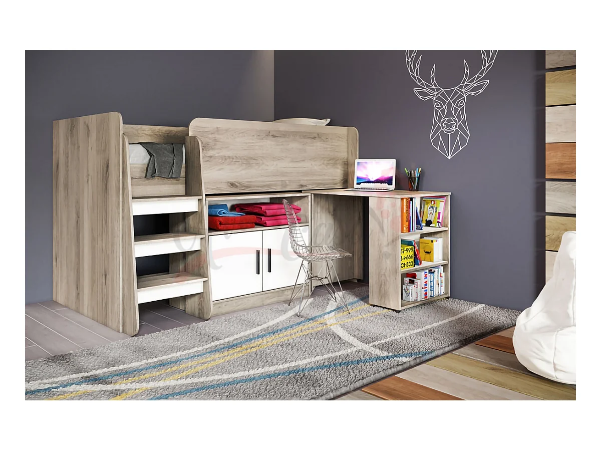 Cameretta a soppalco 90x200 CCI5