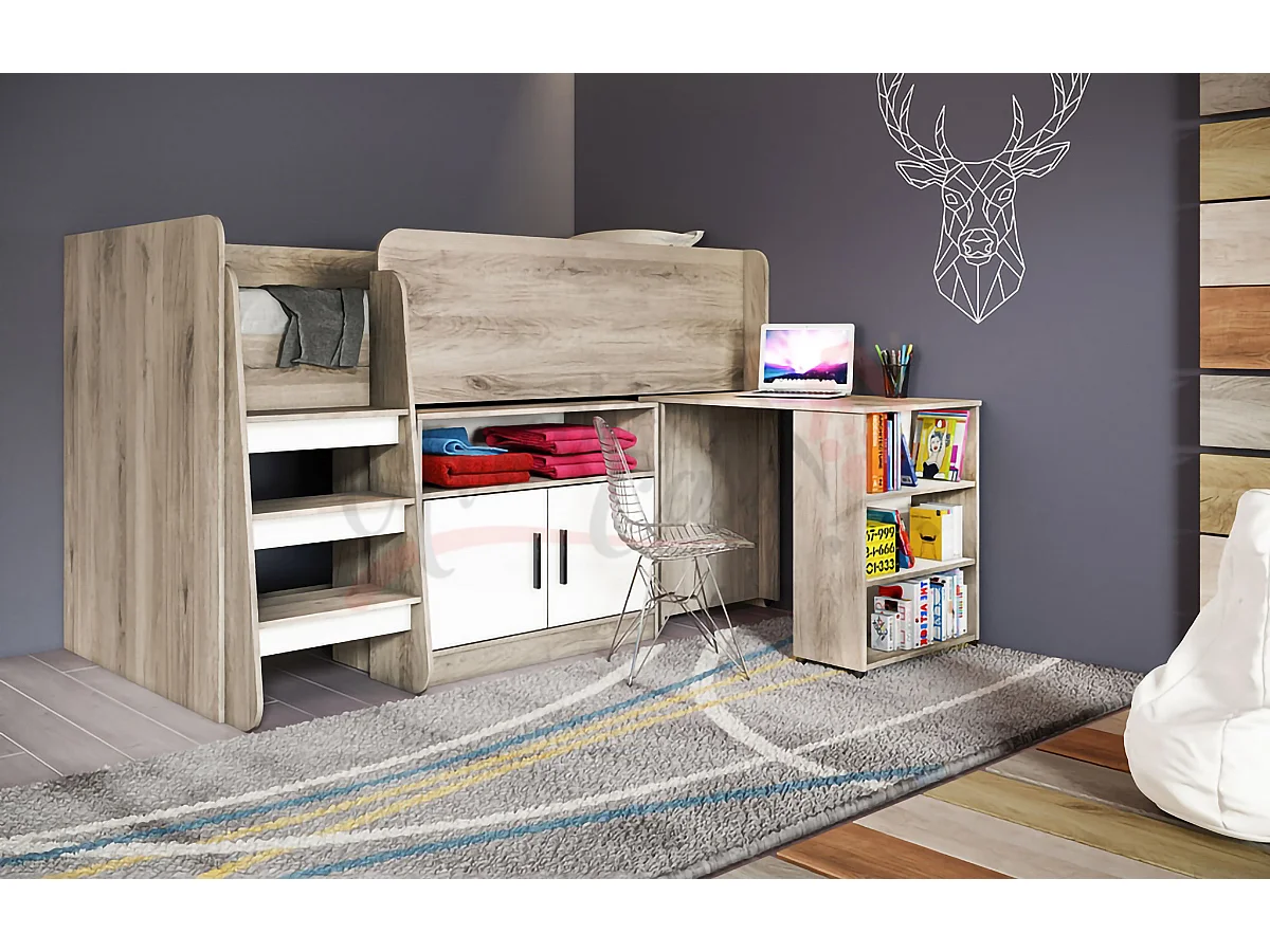 Cameretta a soppalco 90x200 CCI5