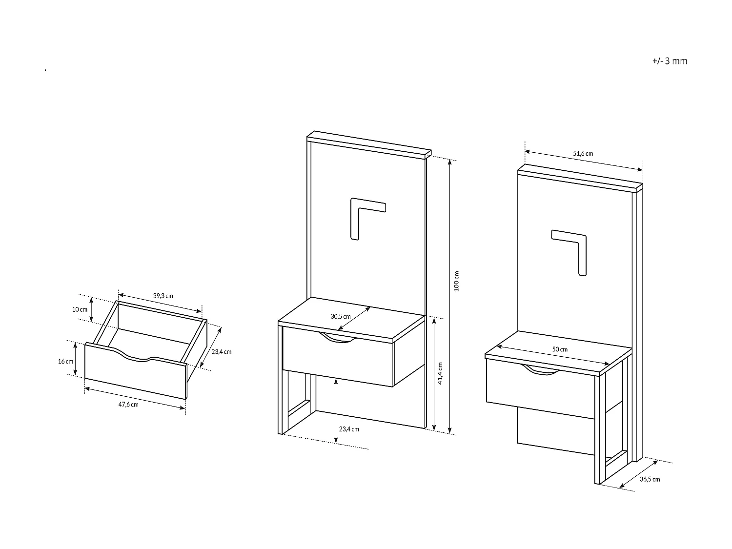 Camera da letto matrimoniale completa moderna marrone e nero CDLLK2