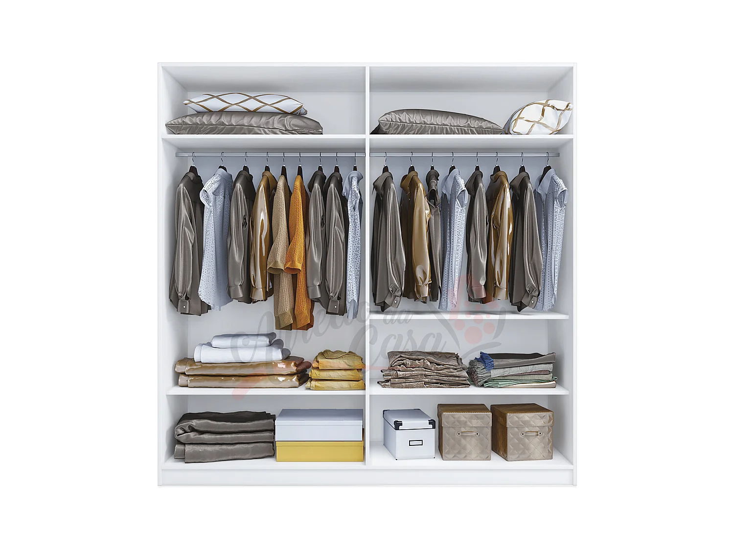 Camera da letto completa stile barocco CDLI3