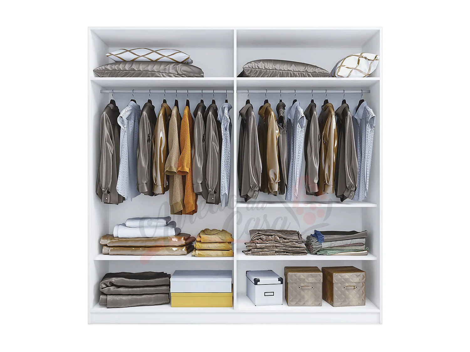 Camera da letto completa stile barocco CDLI3