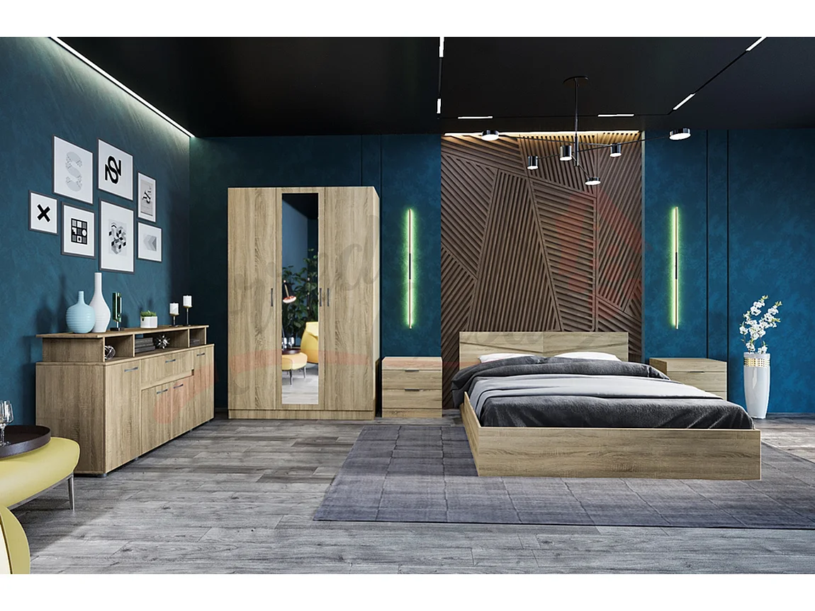 Camera da letto completa sonoma CDLI33