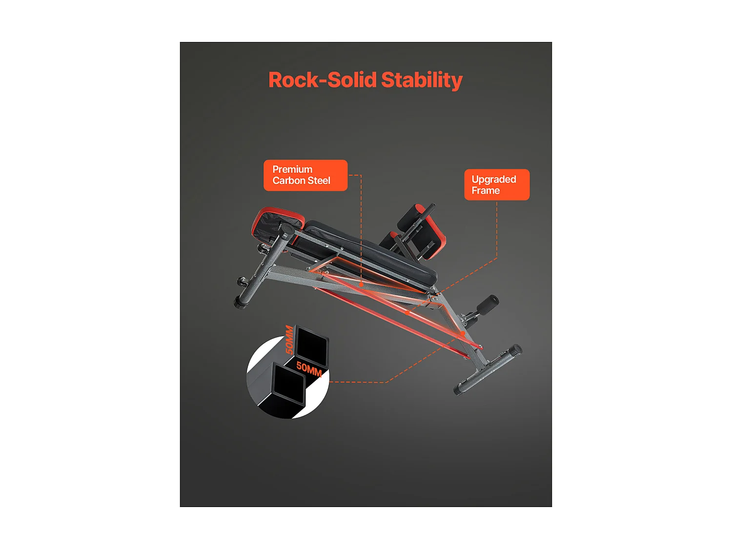 Banco di Iperestensione SucceBuy di Sedia Romana SucceBuy, Estensione di Schiena Regolabile Multifunzione per Palestra