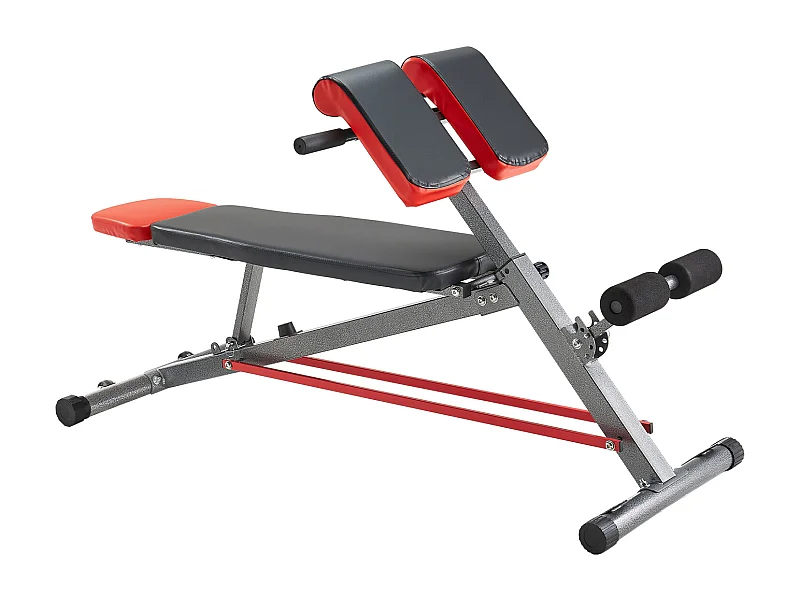 Banco di Iperestensione SucceBuy di Sedia Romana SucceBuy, Estensione di Schiena Regolabile Multifunzione per Palestra