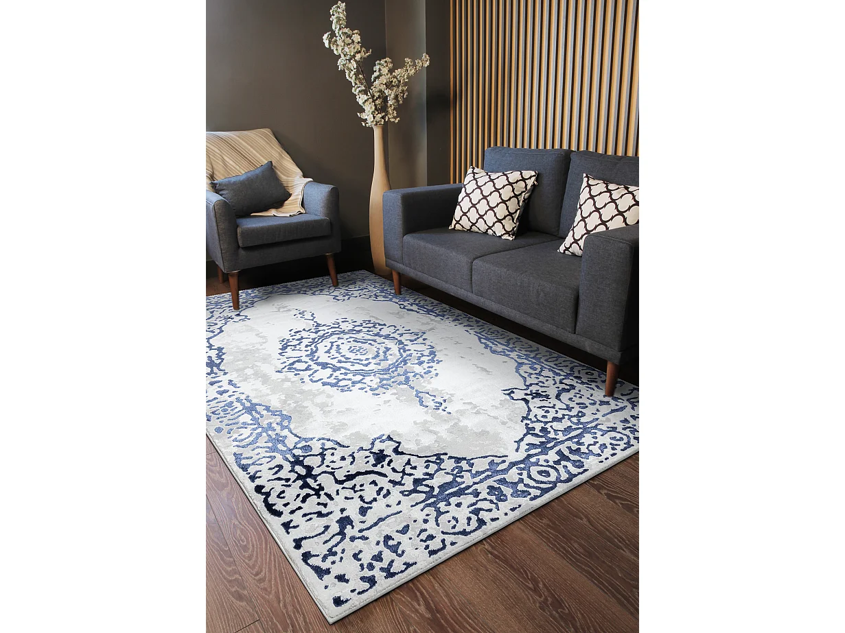 Tapis ALLURE 1961 Ornement, cadre - Structurel, élégant, glamour bla 240x330 cm