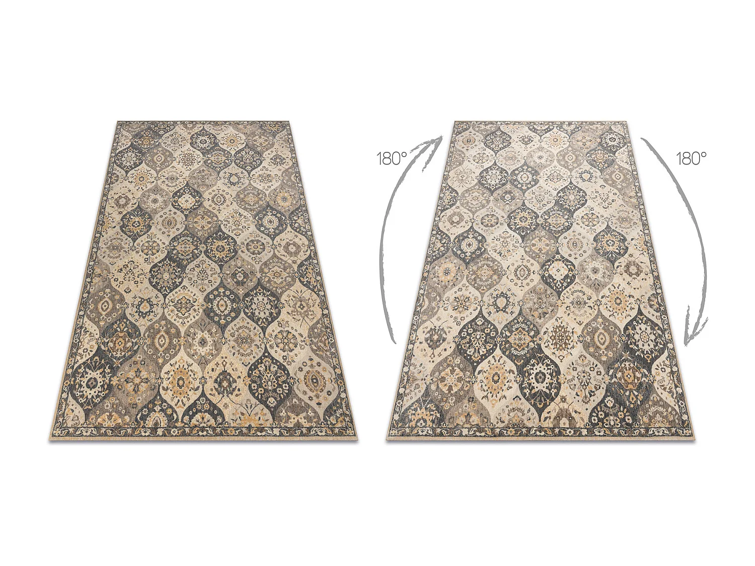 Tapis en laine LEGEND 468 05 GB500 OSTA - oriental, exclusif beige / g 200x300 cm